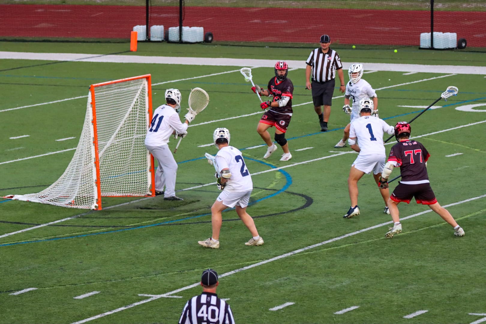 GS defensive set with goalie #41